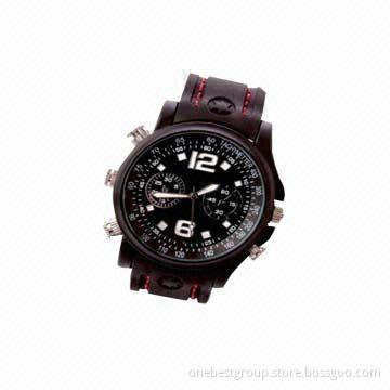 Digital Hidden Camera Watch with Cute, Fashionable Appearance, Supports Up to 16GB Memory Card